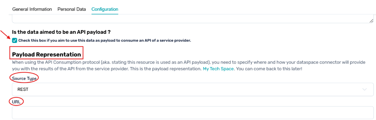 Tech Space Error Config